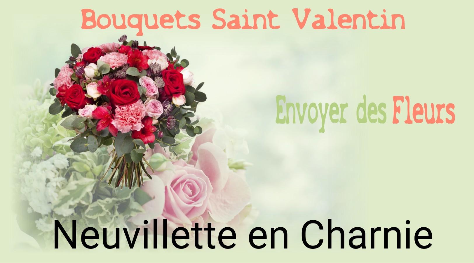 Roses de Saint-Valentin livrées à Neuvillette-en-Charnie